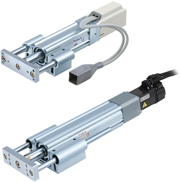 SMC電動(dòng)執行器／帶導桿的出桿型 電機直線(xiàn)設置型 LEYGD