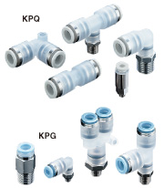 SMC驅動(dòng)類(lèi)空氣配管用潔凈型快換管接頭 KPQ/KPG