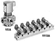 SMC直動(dòng)型3通氣控閥 VXA3